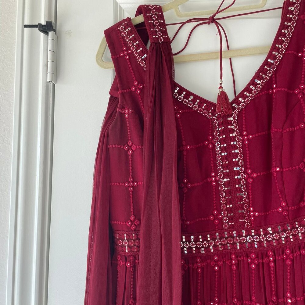 Red dress